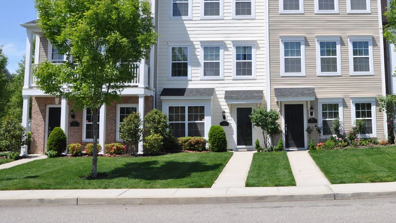 Townhomes in an HOA community that we maintain on a regular schedule.