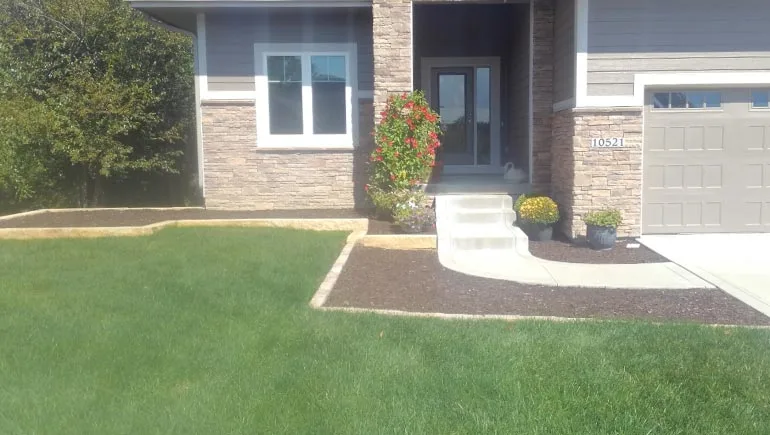 A weed free lawn treated with our pre-emergent weed control program.