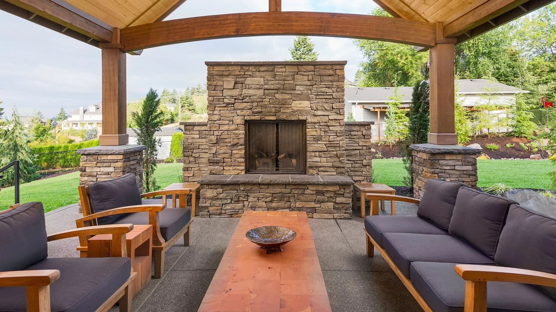 What to Consider When Choosing the Location of Your Outdoor Fireplace
